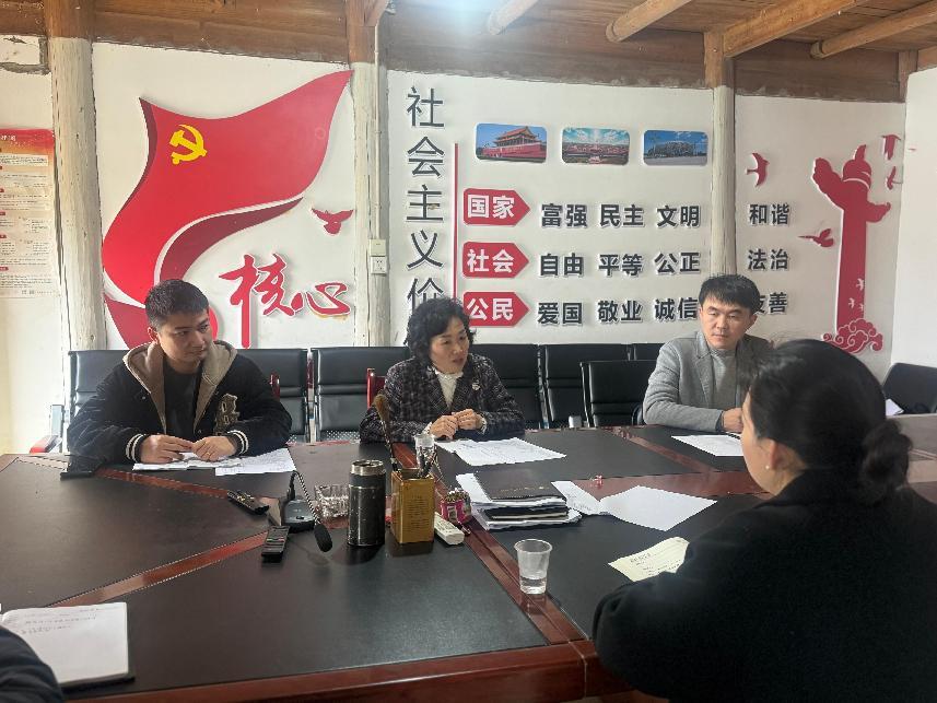 黔东南理工职业学院党委书记曹庆旭带队赴加鸠镇开展驻村帮扶调研走访